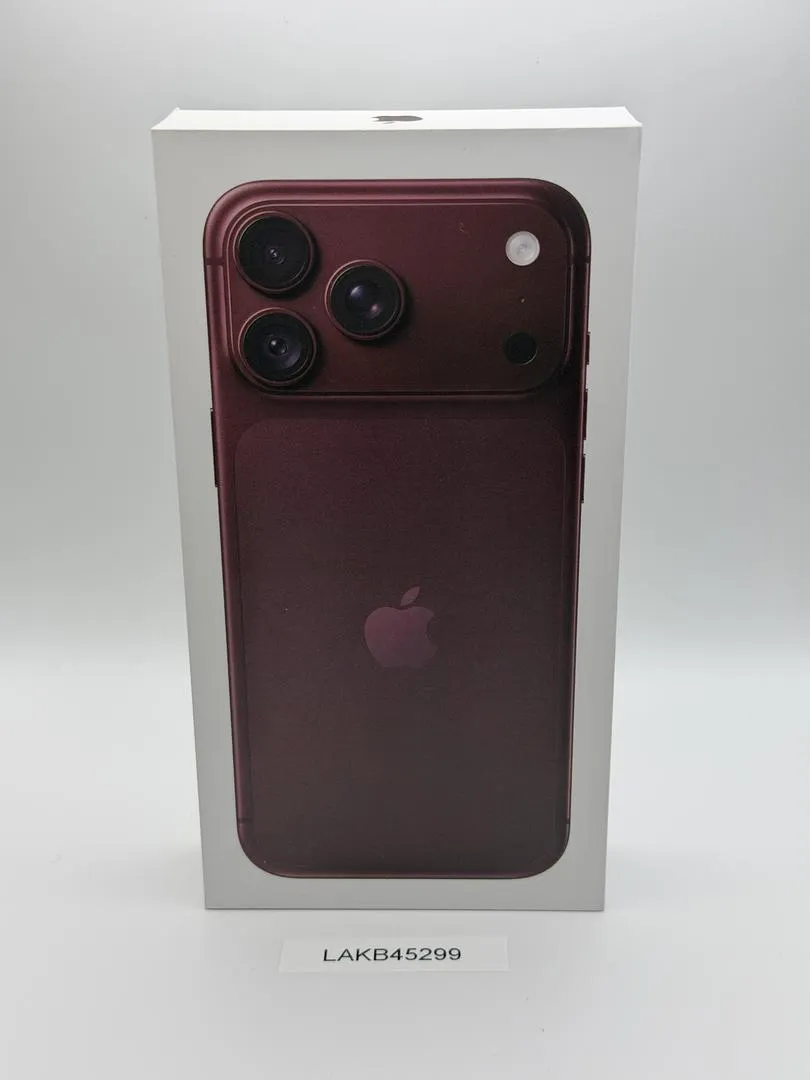Apple iPhone 18 Pro Max 256GB Burgundy Desbloqueado Novo e Selado